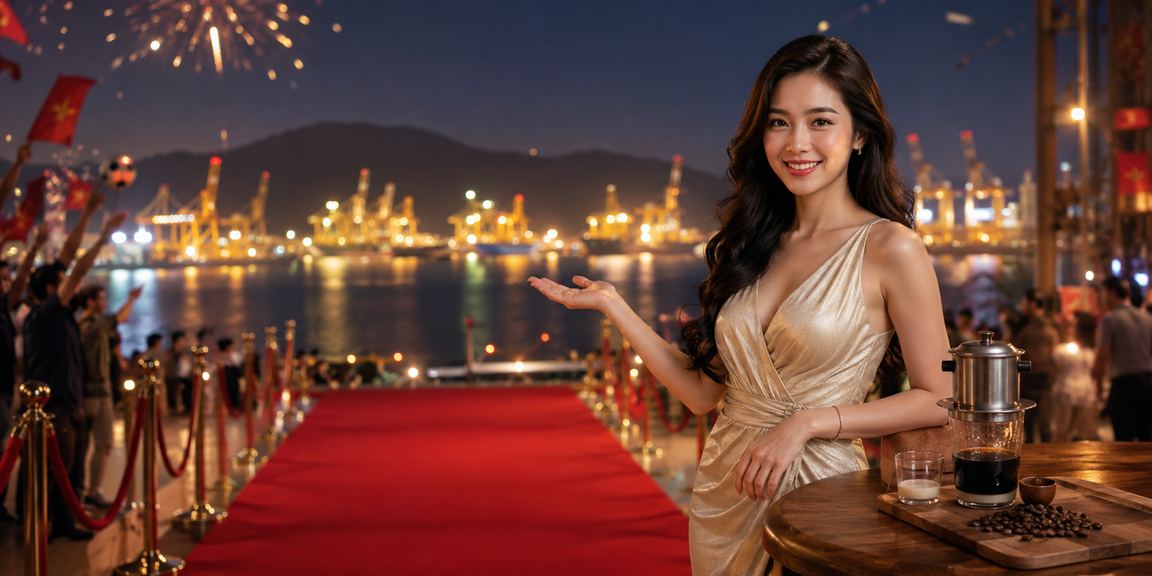 Người dùng tại Vũng Tàu đọc số liệu phân tích casino và thể thao trên điện thoại bên tách cà phê